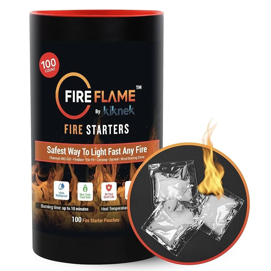 EmberLite - Fire Starter Pouches (100 Count)